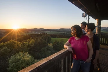 Ausblick vom Booser Eifelturm
