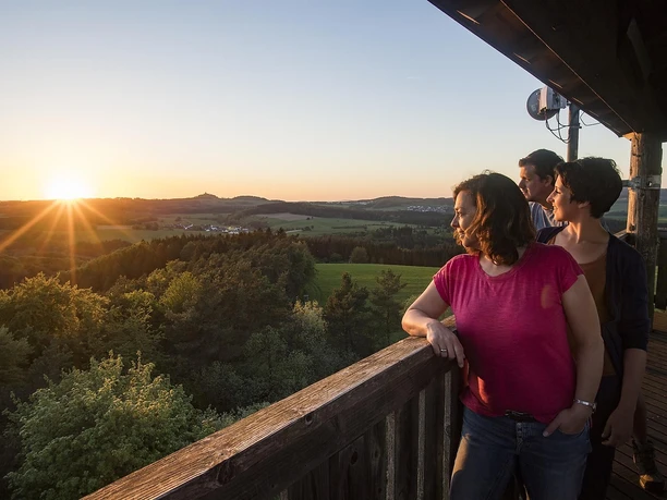 Ausblick vom Booser Eifelturm