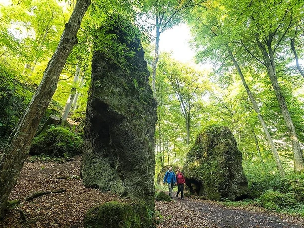 Birresborner Eishöhlen Felsen