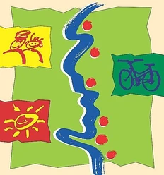 Saar-Pedal Plakat Ausschnitt