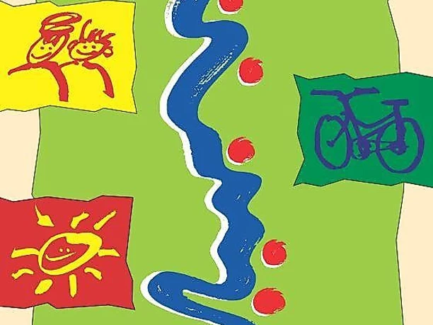 Saar-Pedal Plakat Ausschnitt