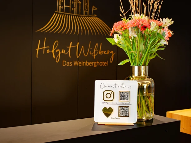 Hofgut Wissberg - Das Weinberghotel Empfang