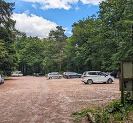 Wanderparkplatz unterhalb der Madenburg