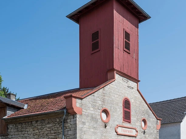 Seitenansicht Gerätehaus