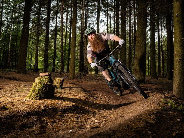 Mountainbike-Singletrail