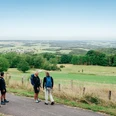 Wandergruppe unterwegs in der Nordeifel