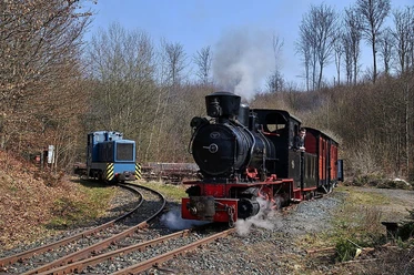 Dampfzug und V10C