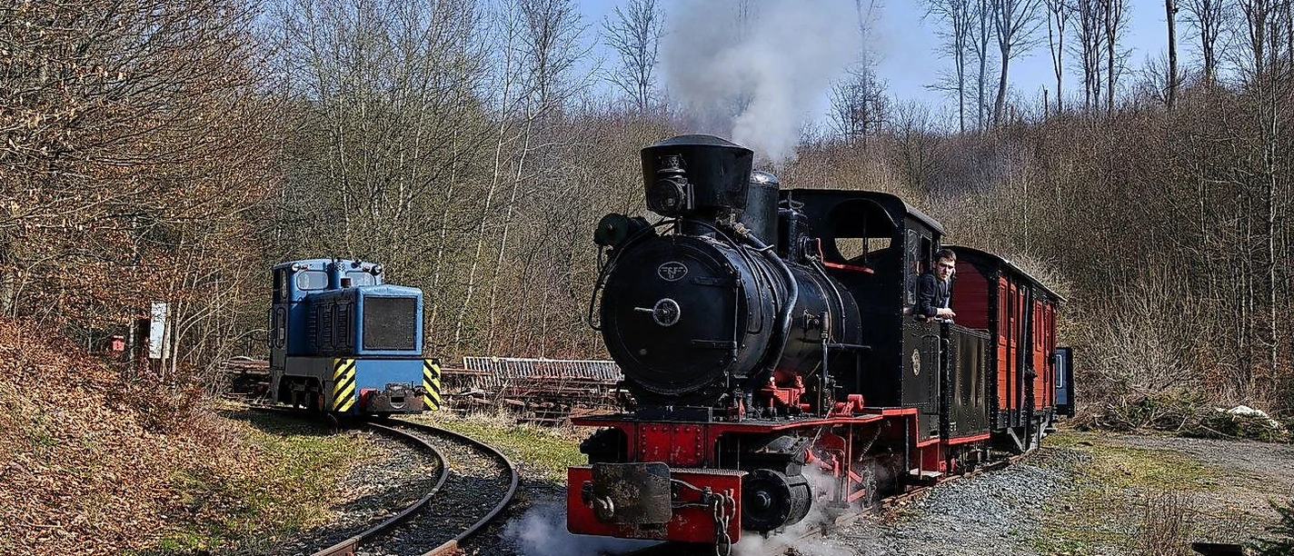Dampfzug und V10C