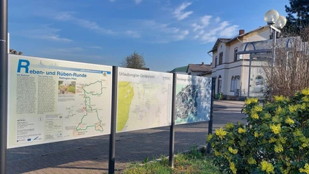 Bahnhof Deidesheim Startpunkt Wander- Radtouren