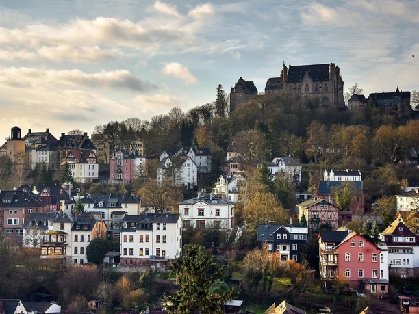 Landgrafenschloss und Oberstadt Marburg
