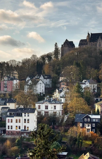 Landgrafenschloss und Oberstadt Marburg