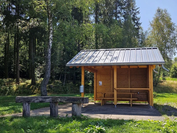 Schutzhütte "Auf der Steck", Gusenburg