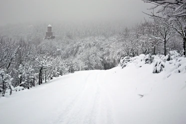 Burg Grimburg im Winter