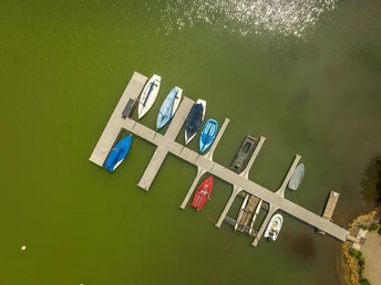 Badespaß am Blaustein-See