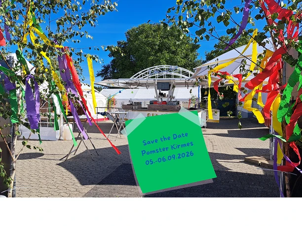 Save the Date Pomster Kirmes 2026