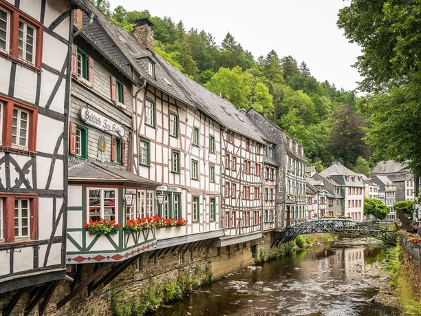 Idyllisches Fachwerk in Monschau Idyllisches Fachwerk in Monschau