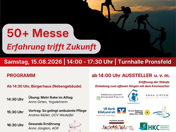Plakat 50+ Messe