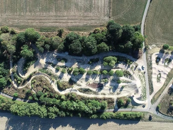 Bikepark von oben