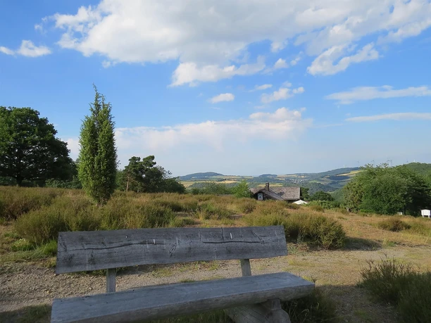 Ausblick zur Wacholderhütte