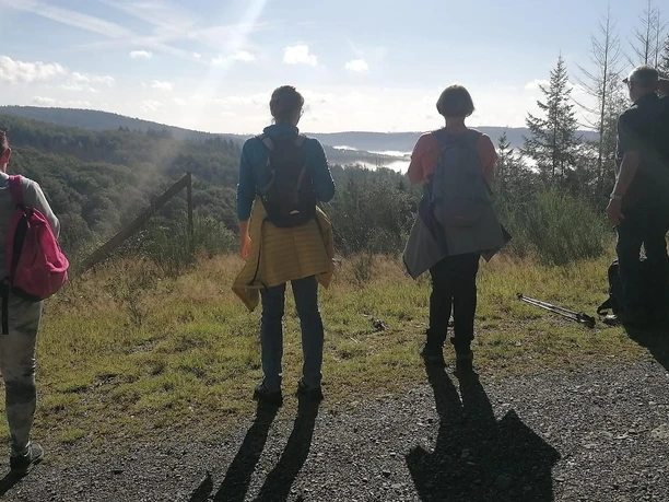 Ausblick von den Höhen des Giebelwaldes