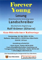 Forever Young Lesung Flyer