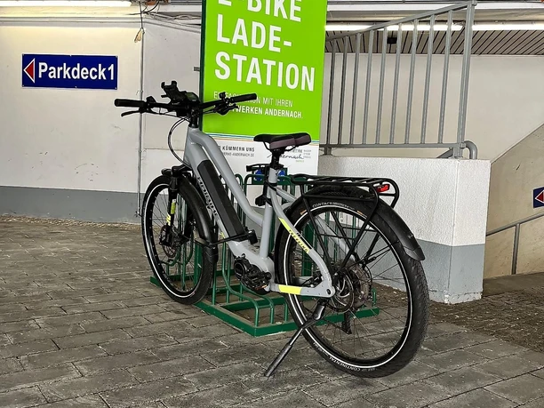 Fahrrad- Ladestation