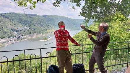 Willi und Ernst auf dem Sauzahn