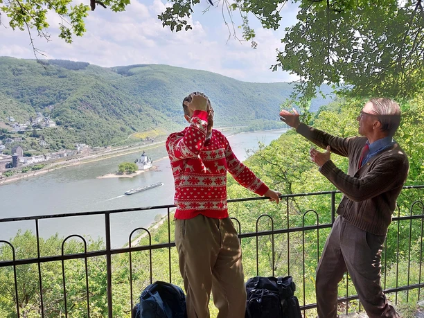 Willi und Ernst auf dem Sauzahn