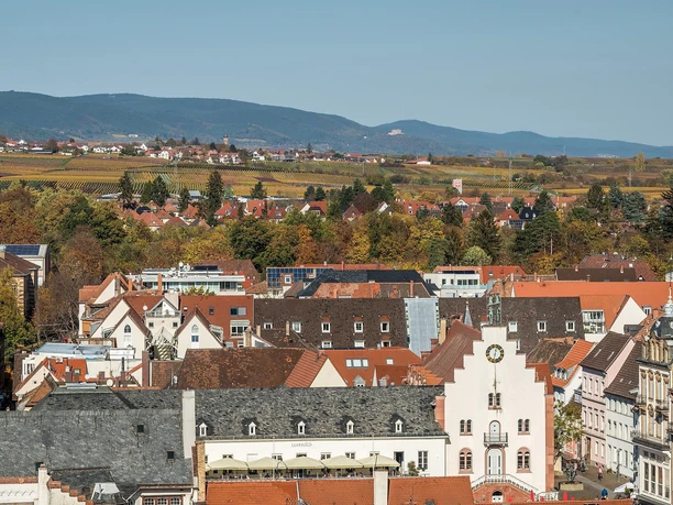 Blick auf das alte Kaufhaus