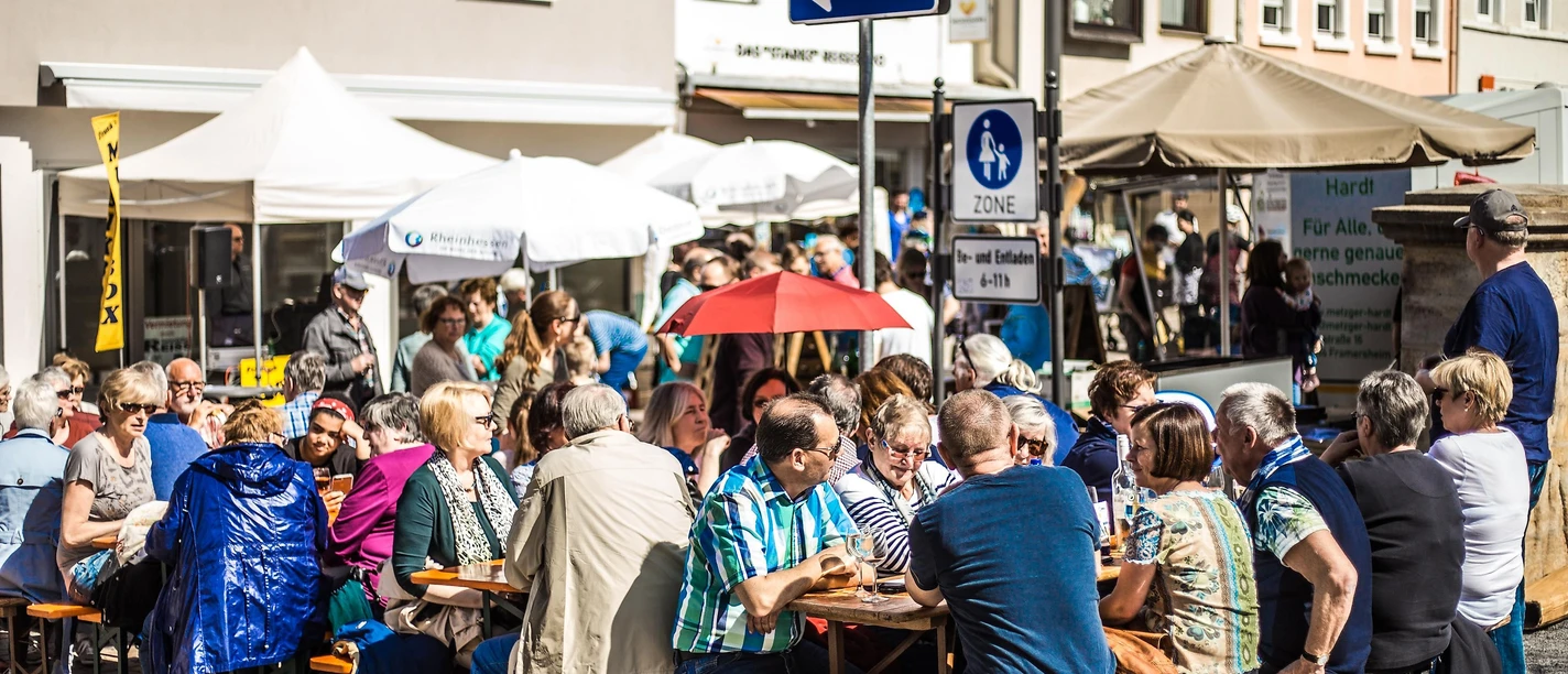 Marktfrühstück auf dem obermarkt
