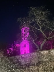 Slevogtturm in Rosa