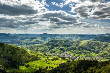 Blick auf Dernbach