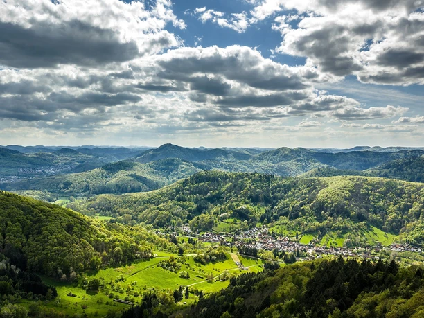 Blick auf Dernbach