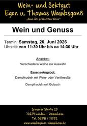 Wein und Genuss