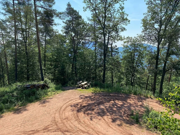 Picknickplatz von oben