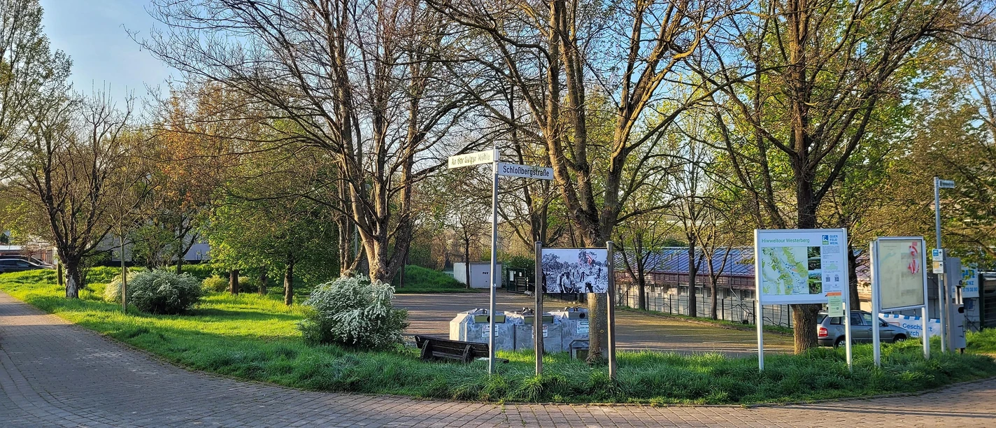Wanderparkplatz am Sportplatz Großwinternheim Wanderparkplatz am Sportplatz Großwinternheim