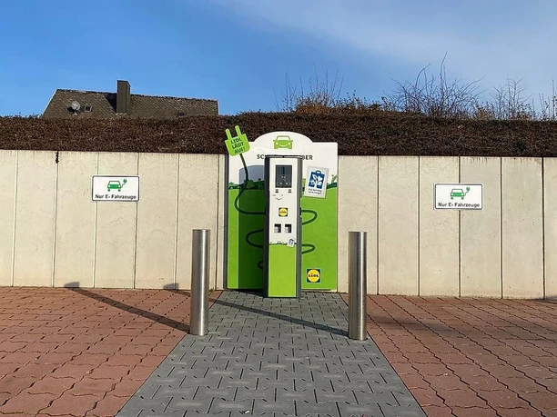 E-Tankstelle Lidl-Filiale in Wittlich