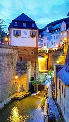 Saarburg bei Nacht (1)