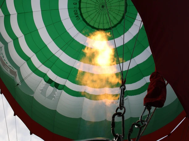 Brenner Heißluftballon