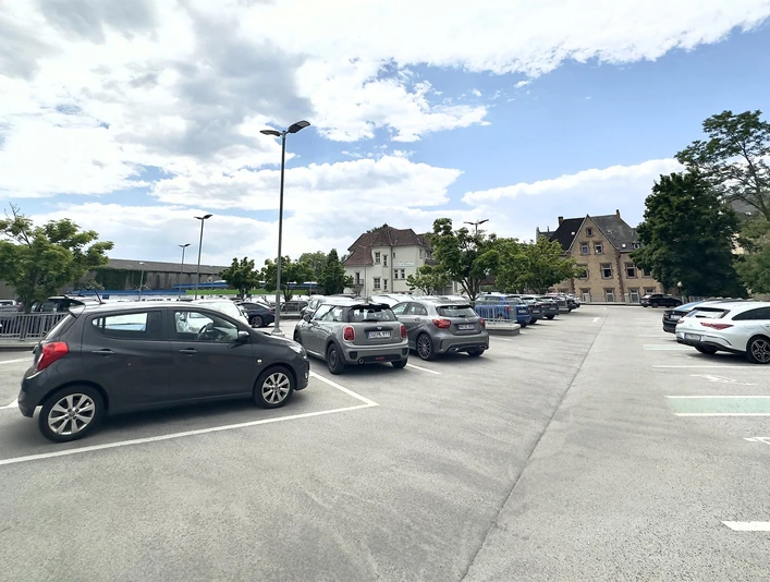 Parkdeck Haauptbahnhof Marburg