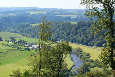 Aussicht auf die Sieg von der Alten Poststraße