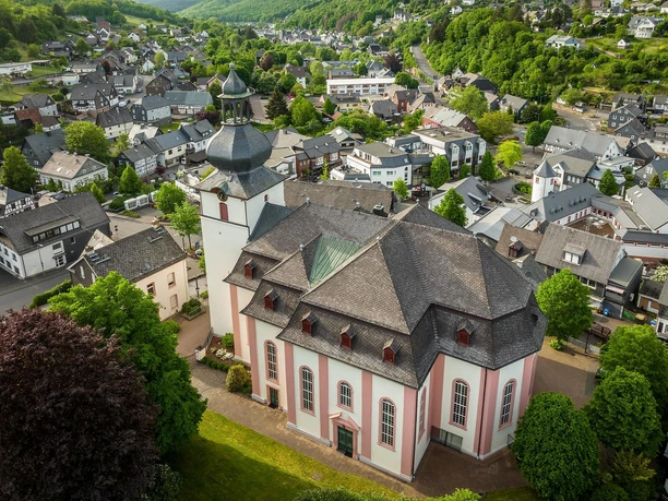 Vogelperspektive Barockkirche Vogelperspektive Barockkirche