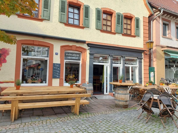 Eingang Pfälzer Stadthütte