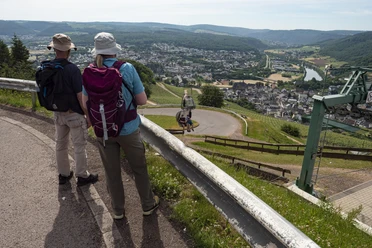 Blick vom Warsberg Saarburg