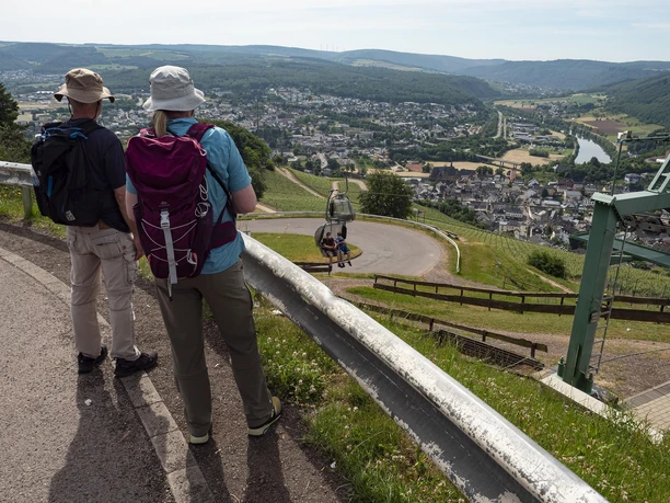 Blick vom Warsberg Saarburg