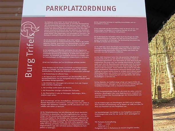 Parkplatzordnung Schlossäcker