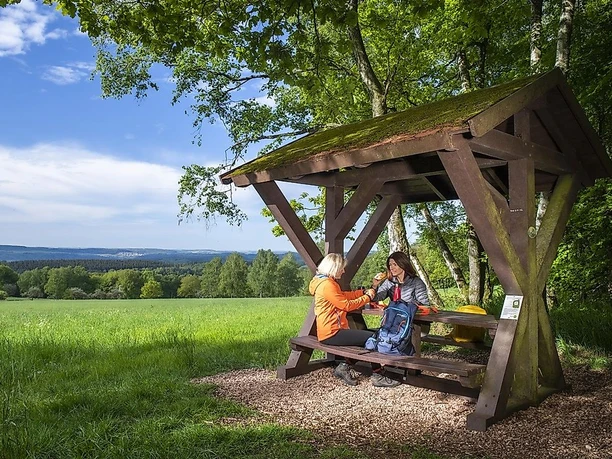 Rastplatz auf der Traumschleife Der Bergener