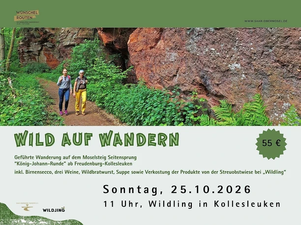 Wünschelrouten 2026: Wild auf Wandern
