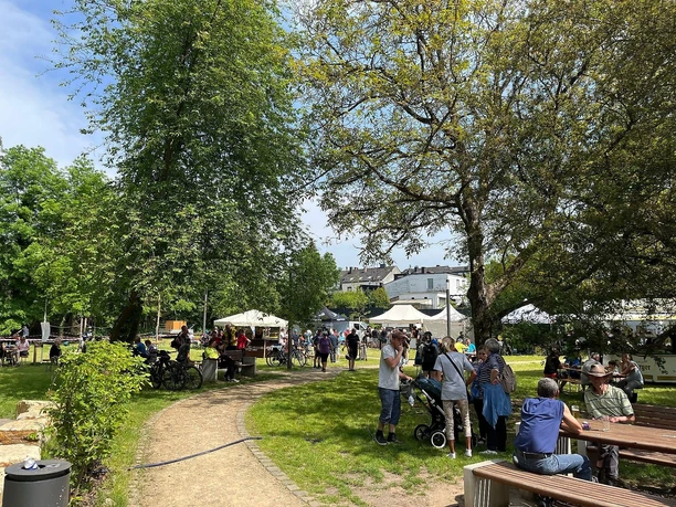 Saar Pedal im Maierspark