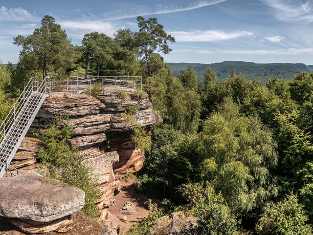Der Winschertfelsen auf dem Vorderen Winschertkopf